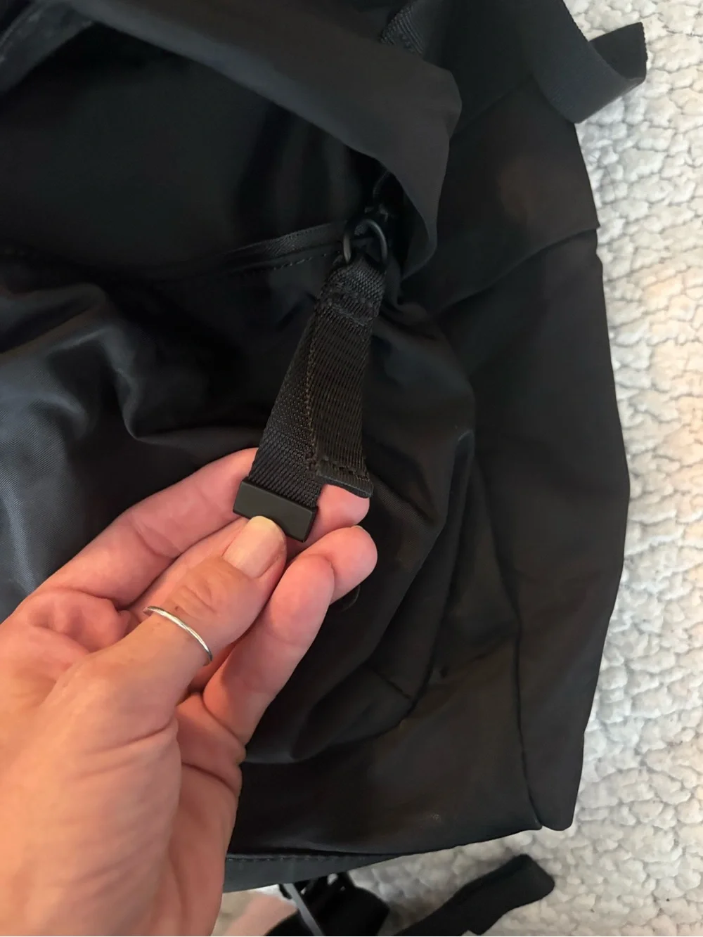 Black lululemon Backpack - Lightweight Everyday Pack